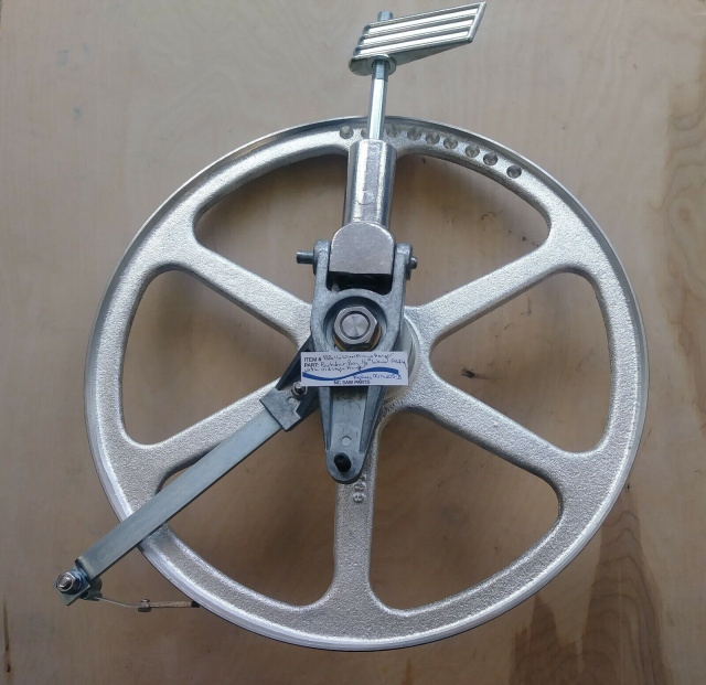 Upper 16" Wheel Complete Hanger Assy For Butcher Boy B16, 1640, Cobra 16 Meat Saw Replaces 0016203